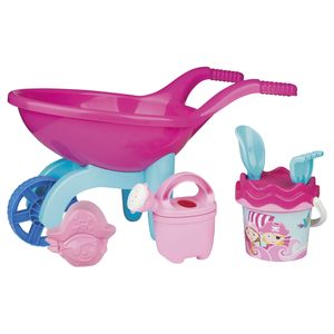 Androni Kruiwagen strandset piraten roze
