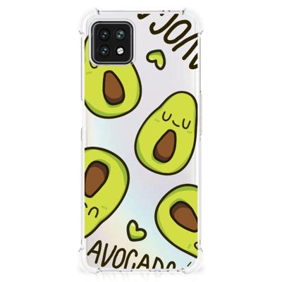OPPO A53 5G | A73 5G Stevig | Bumper Hoesje | Avocado Singing OPPO A53 5G | A73 5G Stevig | Bumper Hoesje | Avocado Singing