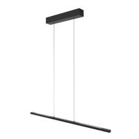 Steinhauer Zwarte hanglampBande design - 3994ZW