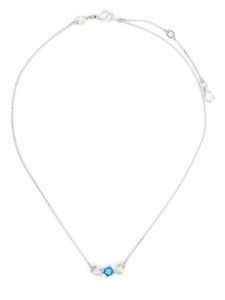 Swarovski Mesmera crystal-pendant necklace - Argent