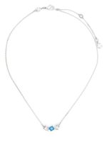 Swarovski Mesmera crystal-pendant necklace - Argent