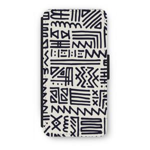 Marrakech print: iPhone 8 Flip Hoesje