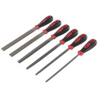 TOOLCRAFT TO-7873782 6-delige set stalen vijlen Lengte 370 mm 1 set(s)