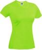 Starworld SW404 Ladies´ Performance T-Shirt - Fluorescent Green - XL