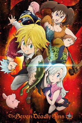 Poster The Seven Deadly Sins Key Art 1 61x91,5cm