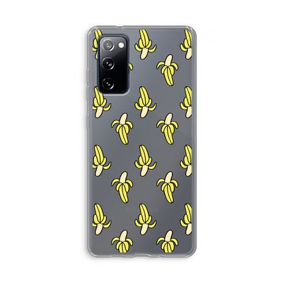 Bananas: Samsung Galaxy S20 FE / S20 FE 5G Transparant Hoesje