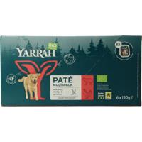 Yarrah Multipack hond met pate rund biologisch