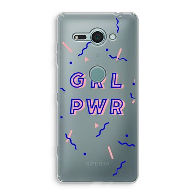 GRL PWR: Sony Xperia XZ2 Compact Transparant Hoesje