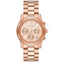 Michael Kors MK7324 Horloge Runway Chronograaf staal rosekleurig 38 mm - thumbnail