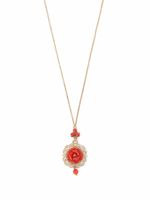 Dolce & Gabbana collier Rose en or 18ct à pendentif