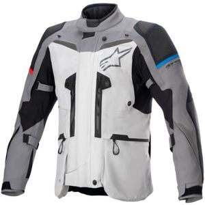ALPINESTARS Boulder GTX Jacket, Gore-Tex® motorjas heren, Donker Grijs-Ice Grijs