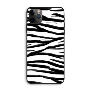 Zebra pattern: iPhone 11 Pro Max Biologisch afbreekbaar hoesje