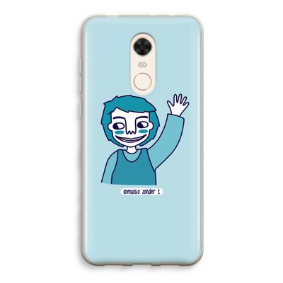 Zwaai: Xiaomi Redmi 5 Transparant Hoesje