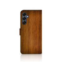 Samsung Galaxy A16 4G/5G | Book Style Case | Donker Hout