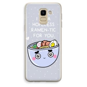 I'm A Hopeless Ramen-Tic For You: Samsung Galaxy J6 (2018) Transparant Hoesje