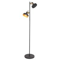 Steinhauer VloerlampPrato zwart met goud - 4121ZW Steinhauer VloerlampPrato zwart met goud - 4121ZW