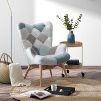 Kave Home Vloerkleed 'Doc' 100 x 100cm, kleur Naturel