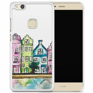 Huawei P10 Lite hoesje - Amsterdam grachtenpanden