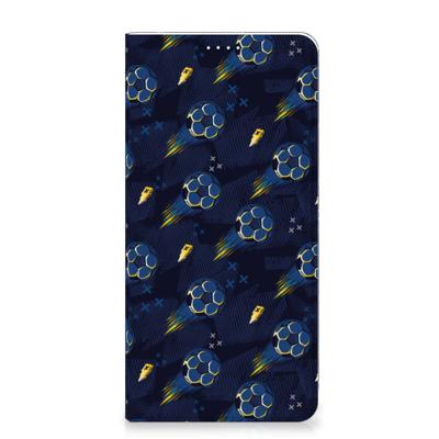 Hoesje met Magneet voor Samsung Galaxy A14 4G Voetbal Hoesje met Magneet voor Samsung Galaxy A14 4G Voetbal