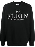 Philipp Plein sweat à logo imprimé - Noir - thumbnail