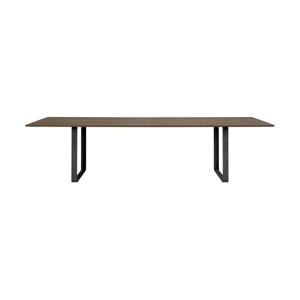 Muuto 70/70 eettafel 295 X 108 cm smoked oak/zwart