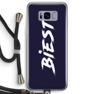Biest: Samsung Galaxy S8 Plus Transparant Hoesje met koord