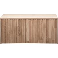 Kistbank Gravure New Eiken Blanke lak