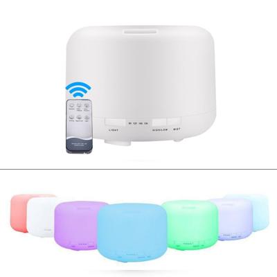 T500 afstandsbediening duidelijk wit Air luchtbevochtiger etherische olie Diffuser ultrasone Mist Maker ultrasone Aroma Diffuser verstuiver kleur LED