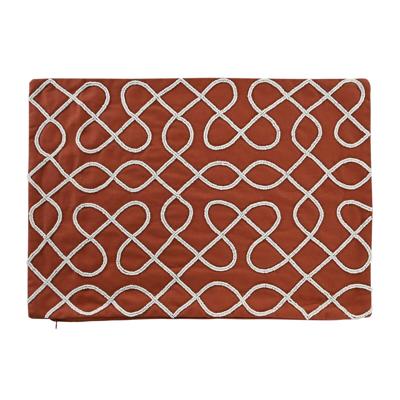 Kussenhoes DKD Home Decor 60 x 1 x 40 cm Terra cotta