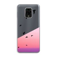 Fly away: Xiaomi Redmi Note 9 Pro Transparant Hoesje