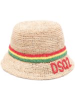 DSQUARED2 bob en raphia tressé - Tons neutres