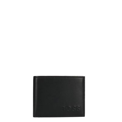 Hugo Boss Byron 6cc black Heren portemonnee Hugo Boss Byron 6cc black Heren portemonnee