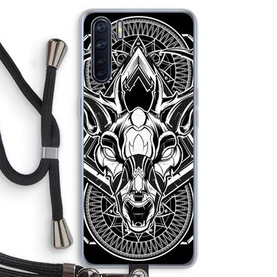Oh Deer: Oppo A91 Transparant Hoesje met koord