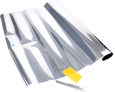 Race Sport raamfolie 300 x 50 cm zilver Race Sport raamfolie 300 x 50 cm zilver