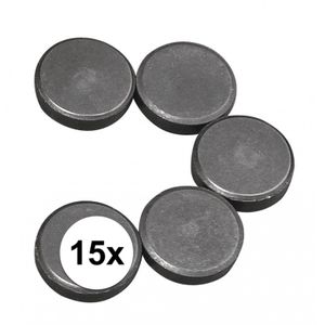 15x ronde magneten 20 x 5 mm