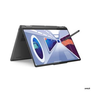 Lenovo Yoga 7 7535U Hybride (2-in-1) 35,6 cm (14") Touchscreen WUXGA AMD Ryzen™ 5 16 GB LPDDR5-SDRAM 512 GB SSD Wi-Fi 6E (802.11ax) Windows 11 Home Grijs