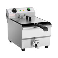 Elektrische friteuse - 13 liter - 3.200 W - aftapkraan - koude zone