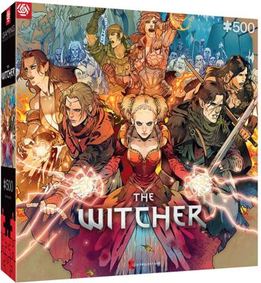The Witcher Puzzle - Scoia'tael (500 pieces) The Witcher Puzzle - Scoia'tael (500 pieces)