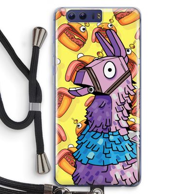 Loot Burger: Honor 9 Transparant Hoesje met koord