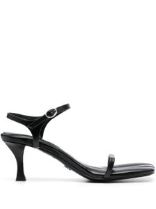 Proenza Schouler sandales en cuir 70 mm à bout ouvert - Noir