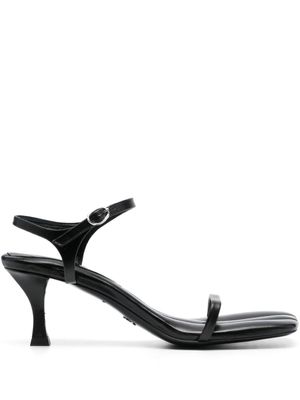 Proenza Schouler sandales en cuir 70 mm à bout ouvert - Noir Proenza Schouler sandales en cuir 70 mm à bout ouvert - Noir