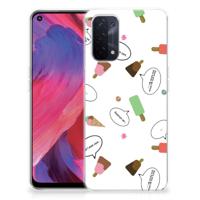 OPPO A93 5G Siliconen Case IJsjes