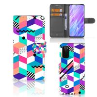 Samsung Galaxy S20 | Book Case | Blokken Kleurrijk