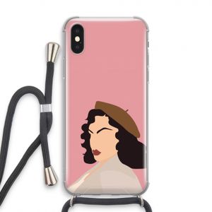 Confidence: iPhone X Transparant Hoesje met koord