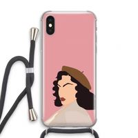 Confidence: iPhone X Transparant Hoesje met koord