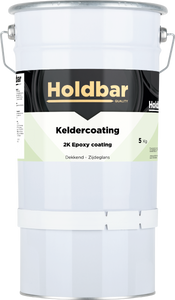 Holdbar Keldercoating Lichtgrijs (RAL 7035) 5 kg