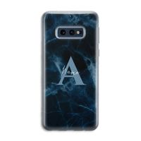 Midnight Marble: Samsung Galaxy S10e Transparant Hoesje