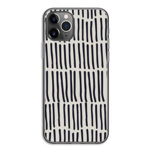 Moroccan stripes: iPhone 11 Pro Transparant Hoesje