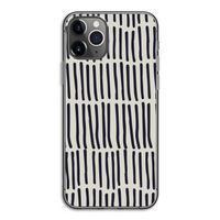 Moroccan stripes: iPhone 11 Pro Transparant Hoesje