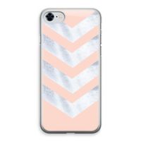 Marmeren pijlen: iPhone 8 Transparant Hoesje